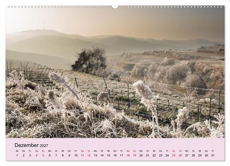 Produktbild: Augenblicke im Kaiserstuhl (Wandkalender 2027 DIN A2 quer), CALVENDO Monatskalender