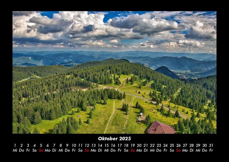 Produktbild: Berge 2025 Fotokalender DIN A3