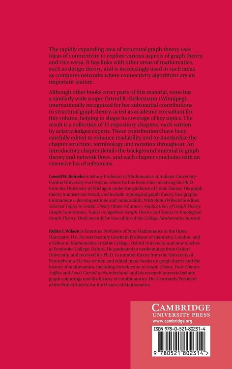 Produktbild: Topics in Structural Graph Theory
