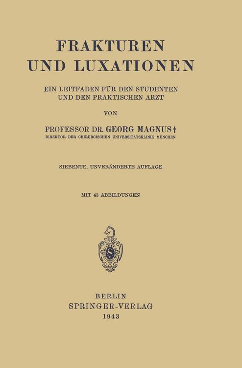 Produktbild: Frakturen und Luxationen