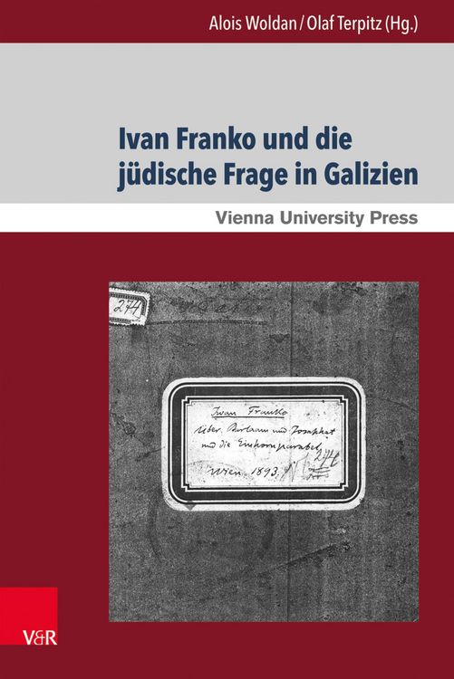 Produktbild: Ivan Franko und die j&uuml;dische Frage in Galizien