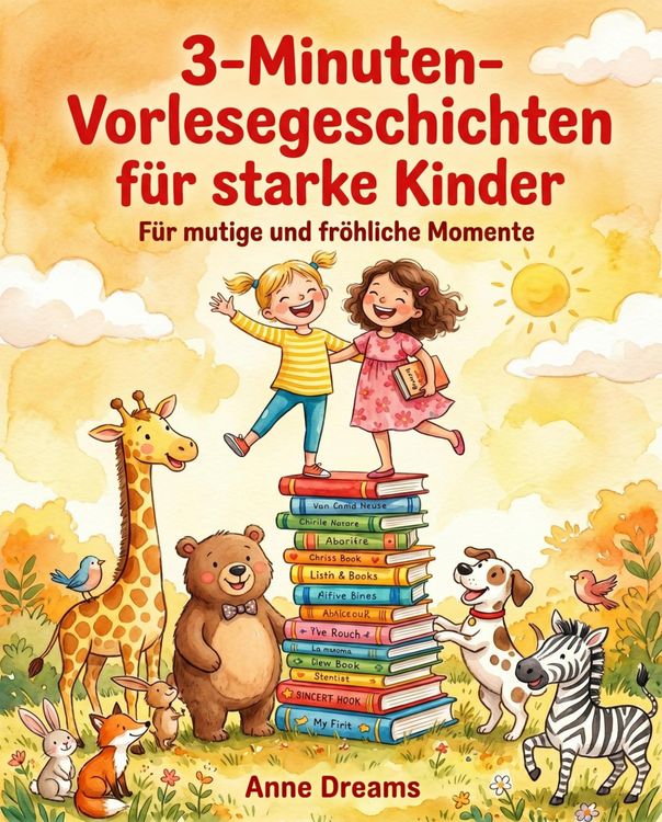 Produktbild: 3-Minuten-Vorlesegeschichten f&uuml;r starke Kinder