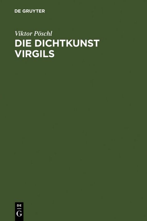 Produktbild: Die Dichtkunst Virgils
