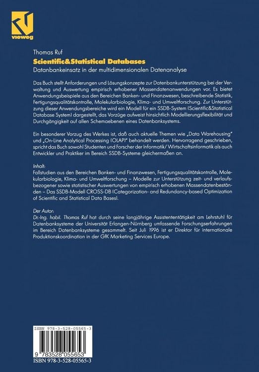 Produktbild: Scientific&Statistical Databases