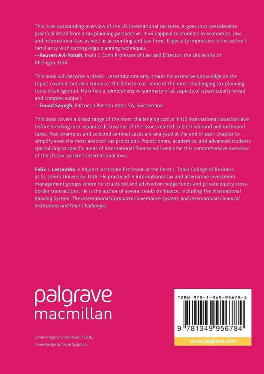 Produktbild: International Aspects of the US Taxation System