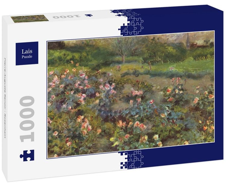Produktbild: Lais Puzzle Pierre-Auguste Renoir - Rosenhain 1000 Teile