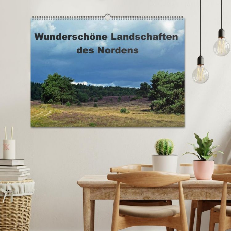 Produktbild: Wundersch&ouml;ne Landschaften des Nordens (Wandkalender 2026 DIN A2 quer), CALVENDO Monatskalender
