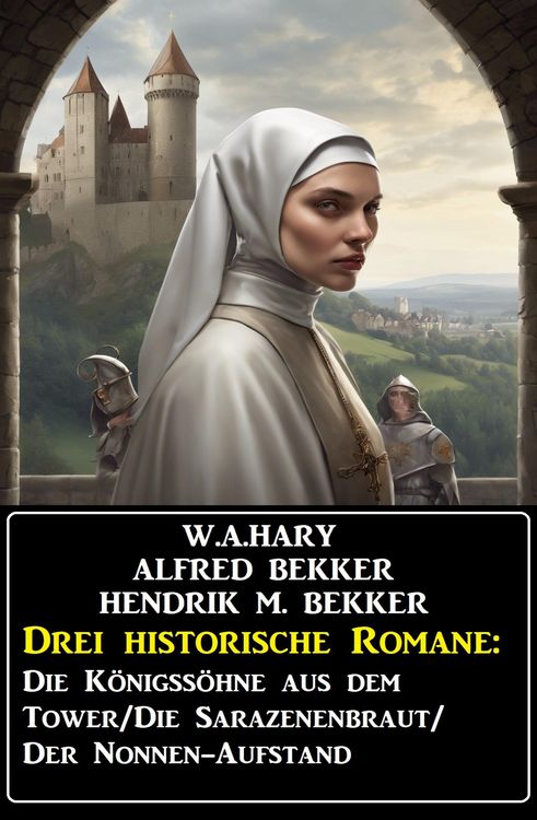 Produktbild: Drei historische Romane: Die K&ouml;nigss&ouml;hne aus dem Tower/Die Sarazenenbraut/Der Nonnen-Aufstand