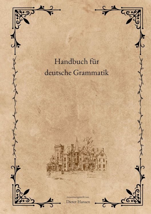 Produktbild: Handbuch f&uuml;r deutsche Grammatik