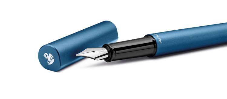 Produktbild: Pelikan F&uuml;ller Ineo&reg; Elements P6, Metall-Etui, Petrol - Blau