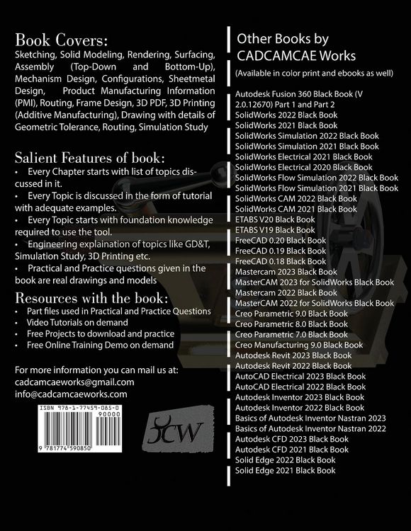 Produktbild: Solid Edge 2023 Black Book