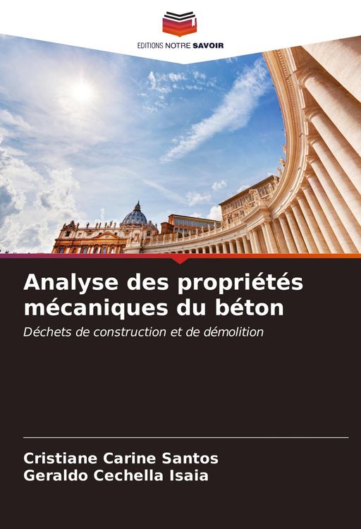 Produktbild: Analyse des propri&eacute;t&eacute;s m&eacute;caniques du b&eacute;ton