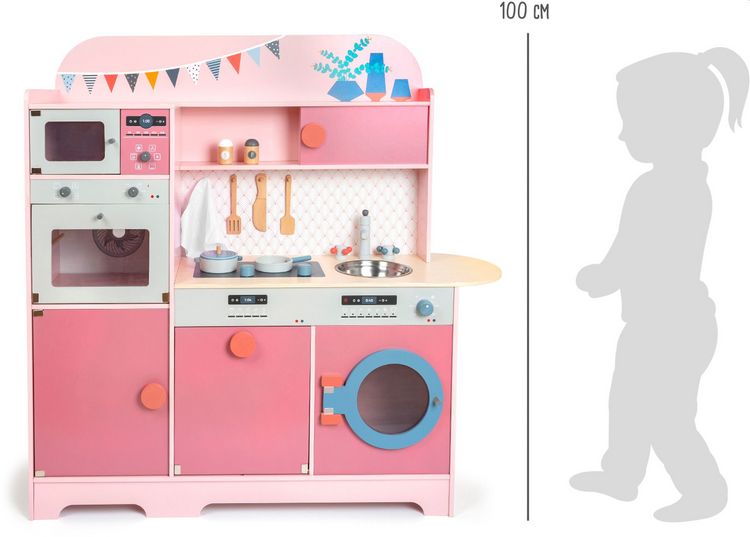 Produktbild: Kinderk&uuml;che Rosa Gourmet