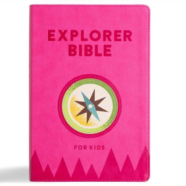 Produktbild: KJV Explorer Bible for Kids, Bubble Gum Leathertouch, Indexed