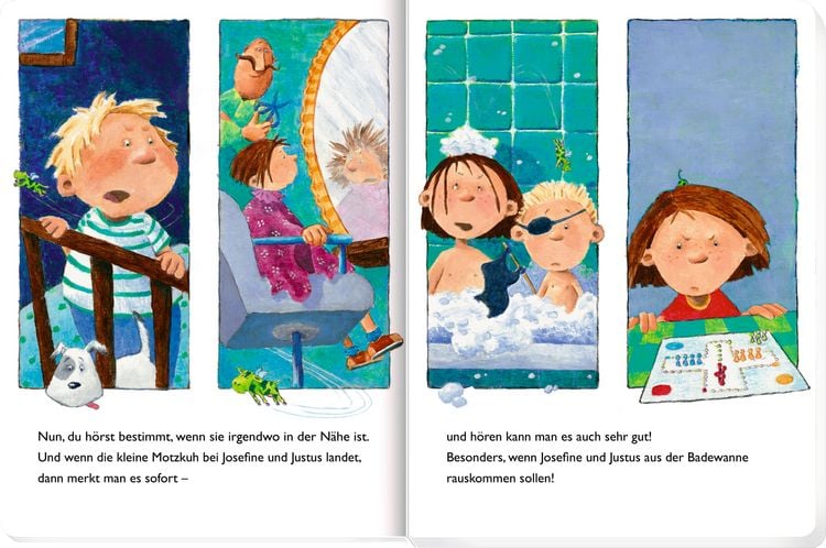 Produktbild: Die kleine Motzkuh (Pappbilderbuch)