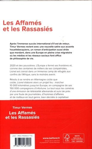 Produktbild: Les affamés et les rassasiés