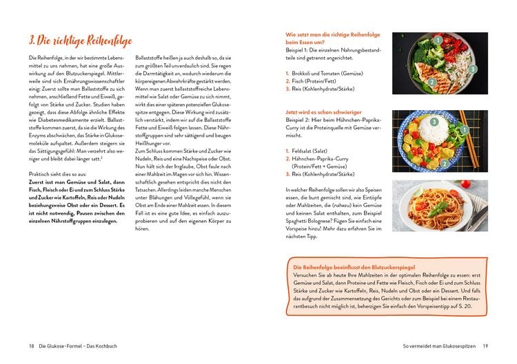 Produktbild: Die Glukose-Formel: Das Kochbuch