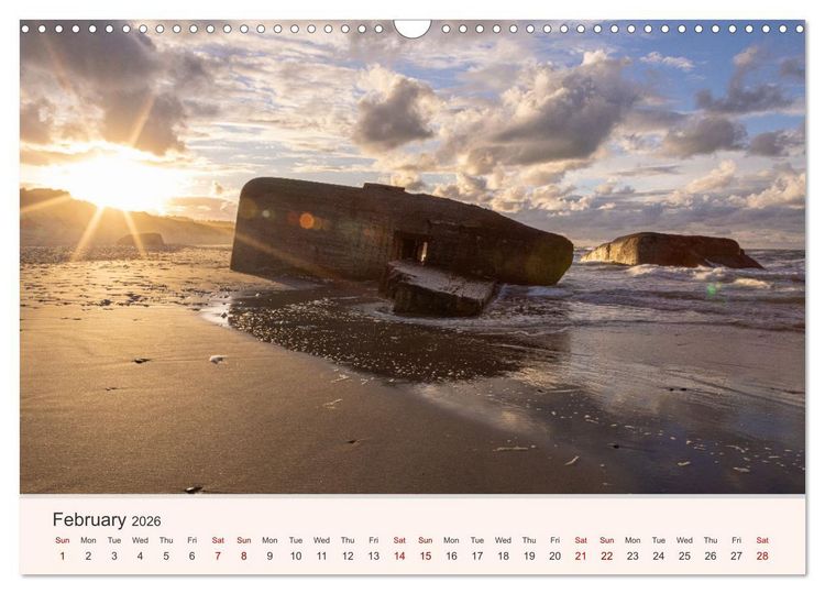 Produktbild: The Charm of Denmark's North Sea (Wall Calendar 2026 DIN A3 landscape), CALVENDO 12 Month Wall Calendar