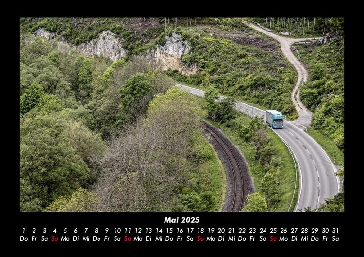 Produktbild: Landschaftskalender 2025 Fotokalender DIN A3