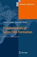Produktbild: Fundamentals of Latex Film Formation