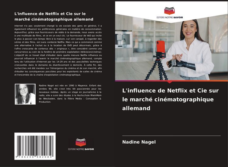 Produktbild: L'influence de Netflix et Cie sur le march&eacute; cin&eacute;matographique allemand