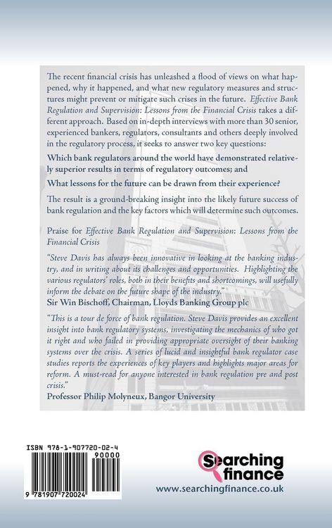 Produktbild: Effective Bank Regulation