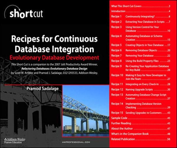 Produktbild: Recipes for Continuous Database Integration