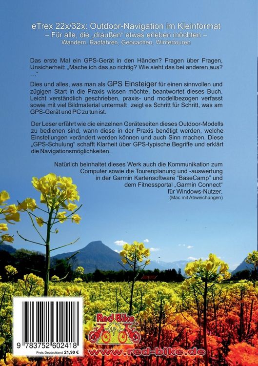 Produktbild: GPS Praxisbuch Garmin eTrex 22x / 32x