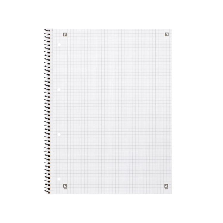 Produktbild: OXFORD Collegeblock A4+ 80 Blatt, kariert mit Rand links und rechts, 90 g/m&sup2;, 4fach gelocht