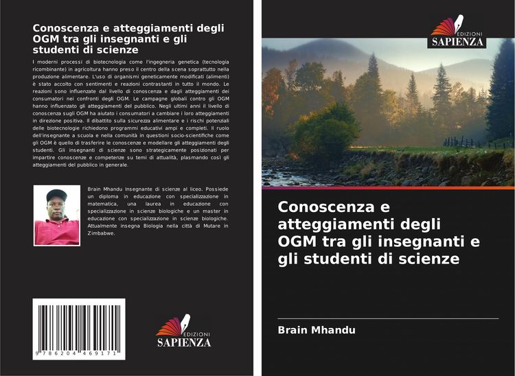 Produktbild: Conoscenza e atteggiamenti degli OGM tra gli insegnanti e gli studenti di scienze