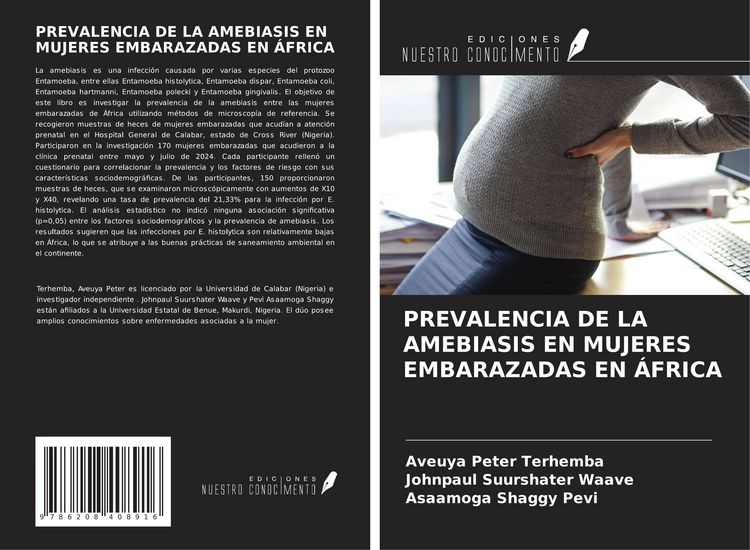 Produktbild: PREVALENCIA DE LA AMEBIASIS EN MUJERES EMBARAZADAS EN &Aacute;FRICA