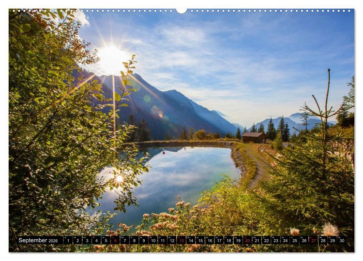 Produktbild: Abtenau im Lammertal (hochwertiger Premium Wandkalender 2026 DIN A2 quer), Kunstdruck in Hochglanz