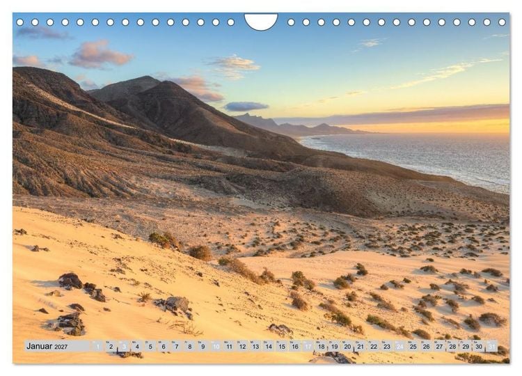 Produktbild: Wundersch&ouml;nes Fuerteventura (Wandkalender 2027 DIN A4 quer), CALVENDO Monatskalender
