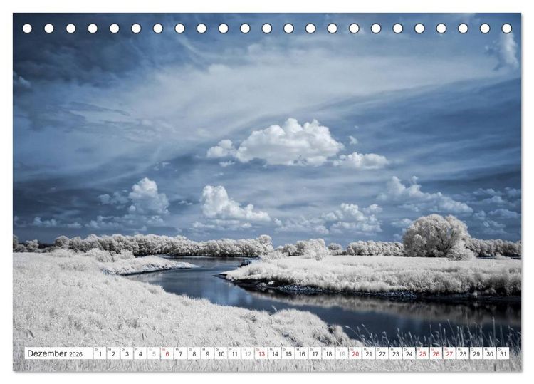 Produktbild: Zauberhafte Infrarot-Fotografie (Tischkalender 2026 DIN A5 quer), CALVENDO Monatskalender
