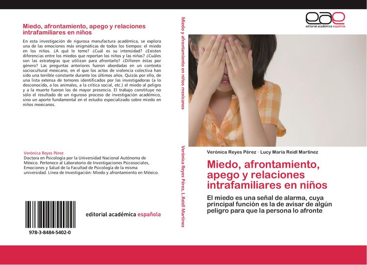 Produktbild: Miedo, afrontamiento, apego y relaciones intrafamiliares en ni&ntilde;os