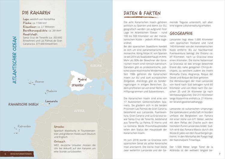 Produktbild: Wanderf&uuml;hrer Lanzarote &ndash; Reisezeit &ndash; GEQUO Verlag