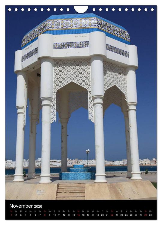 Produktbild: OMAN (Wandkalender 2026 DIN A4 hoch), CALVENDO Monatskalender
