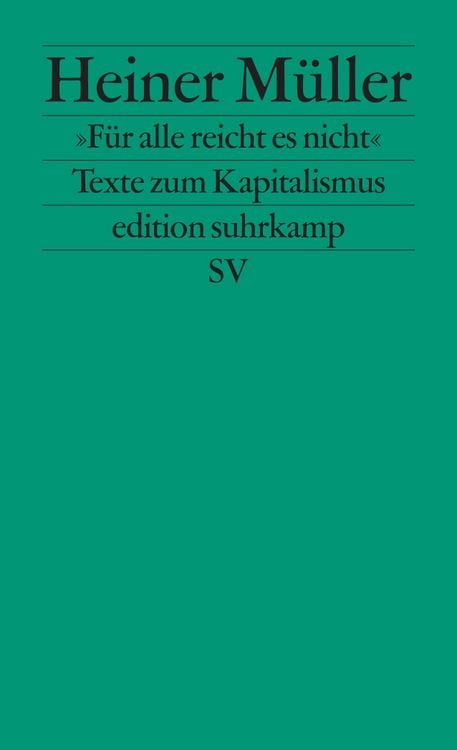 Produktbild: &raquo;F&uuml;r alle reicht es nicht&laquo;