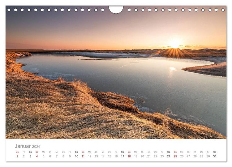 Produktbild: St. Peter-Ording. Deutschlands gr&ouml;&szlig;te Sandkiste (Wandkalender 2026 DIN A4 quer), CALVENDO Monatskalender