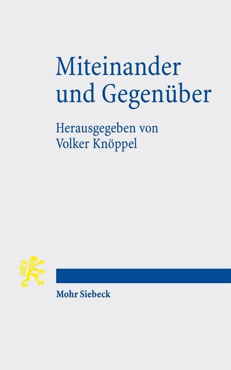 Produktbild: Miteinander und Gegen&uuml;ber