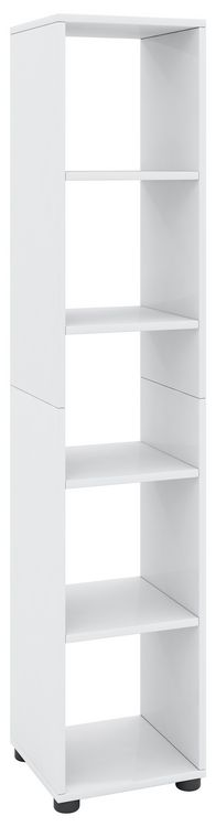 Produktbild: Holz Badm&ouml;bel Stand Badregal Hochschrank Benos-5