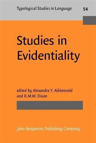 Produktbild: Studies in Evidentiality