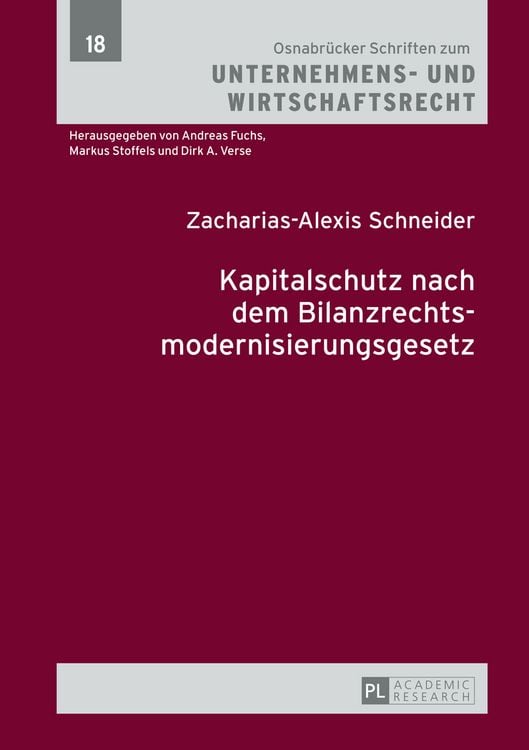 Produktbild: Kapitalschutz nach dem Bilanzrechtsmodernisierungsgesetz