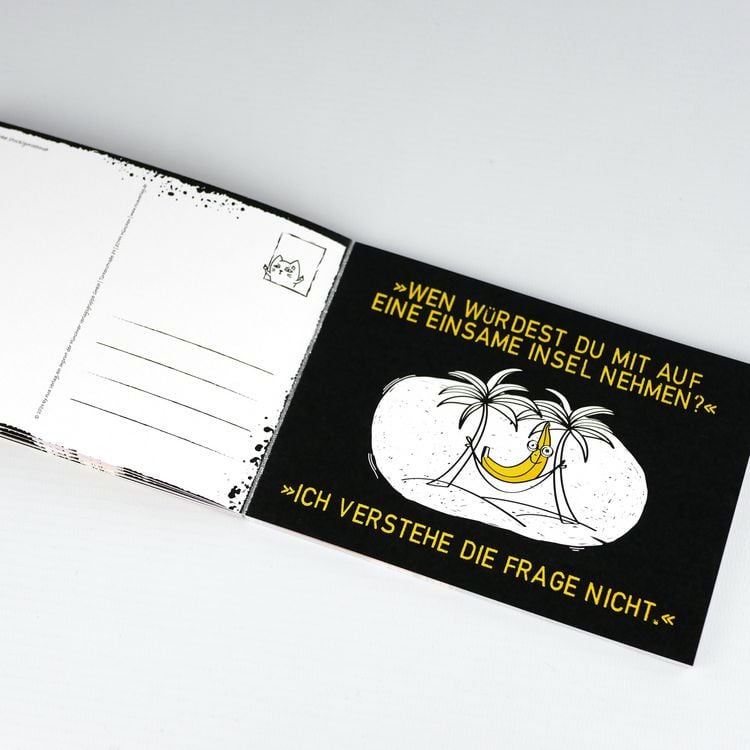 Produktbild: Ich hasse Menschen. Sehr. &ndash; 20 (un)passende Postkarten f&uuml;r jede Situation