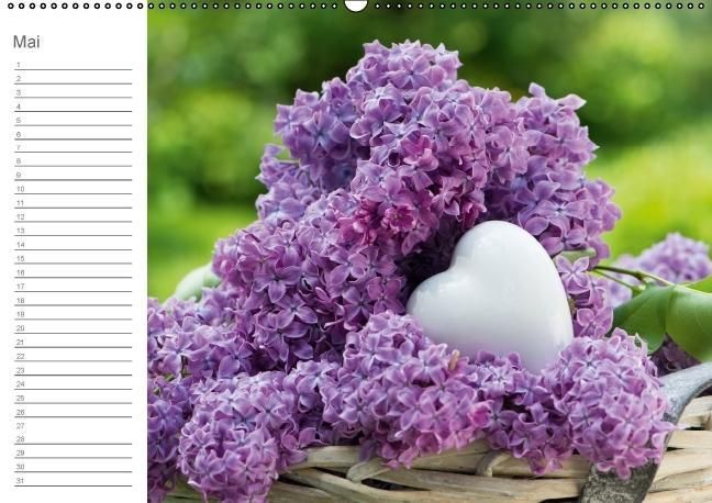 Produktbild: Herzig / Geburtstagskalender (Wandkalender immerw&auml;hrend DIN A2 quer)