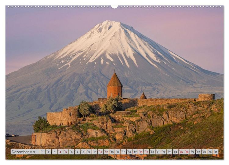 Produktbild: Steine Des Glaubens: Heiliges Armenien (hochwertiger Premium Wandkalender 2027 DIN A2 quer), Kunstdruck in Hochglanz