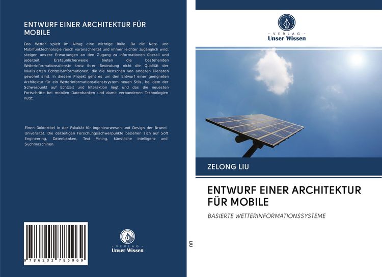 Produktbild: Entwurf einer Architektur f&uuml;r Mobile