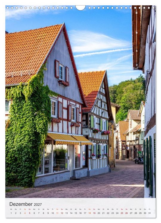 Produktbild: Lindenfels im Odenwald (Wandkalender 2027 DIN A3 hoch), CALVENDO Monatskalender