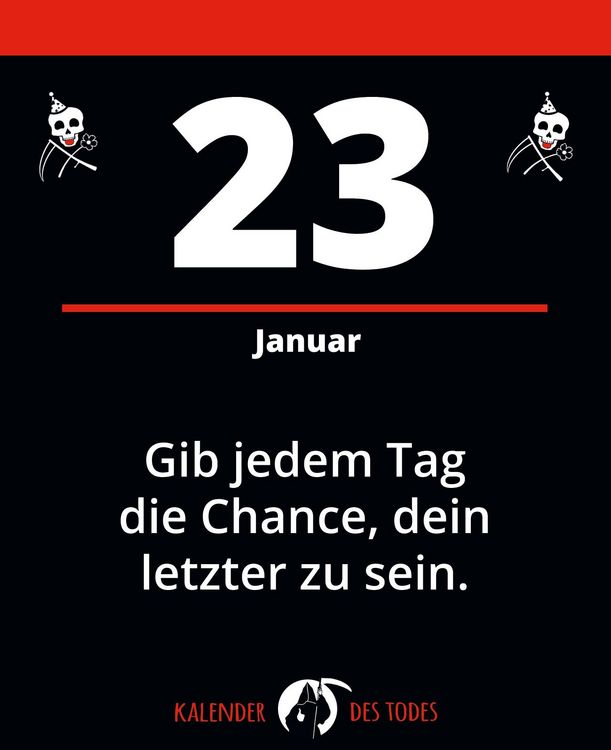Produktbild: Der schwarze Kalender
