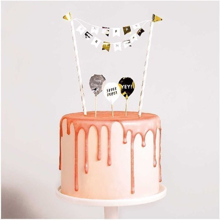 Produktbild: Kuchendekoration, Happy Birthday, Classic